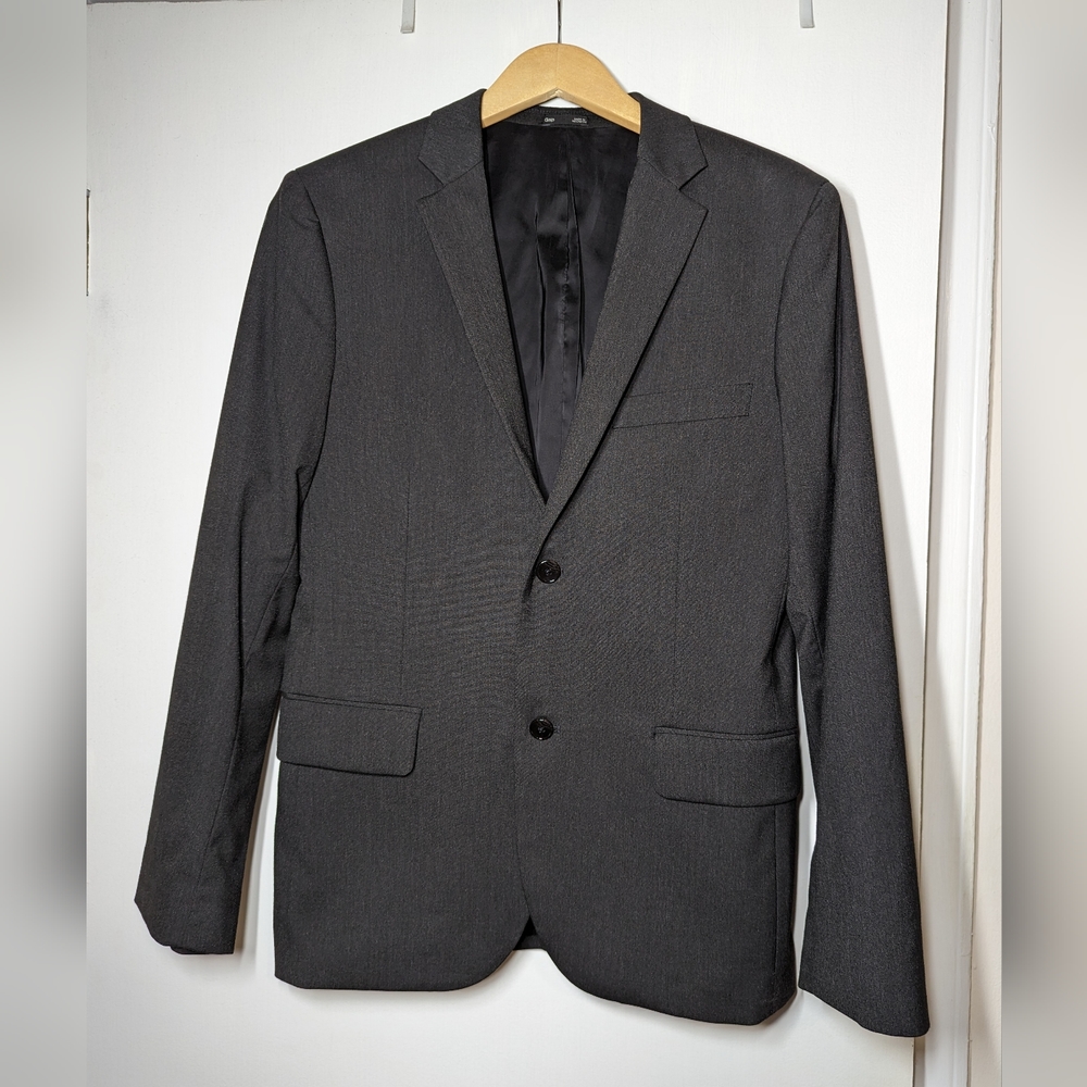 Gap men's tailored blazer 38S dark grey